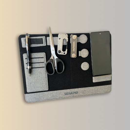 Serapid Desktop Organizer cum laptop stand 1