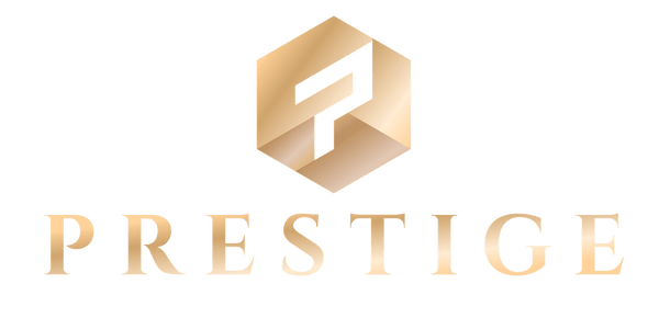 prestige productions hong kong - logo on white background
