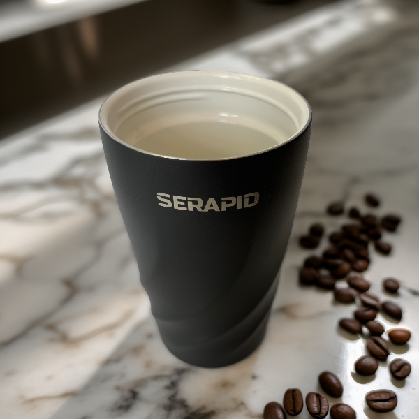 Serapid Ceramic-coated Coffee Mug_top shot